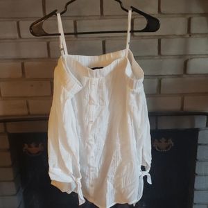 White summer blouse